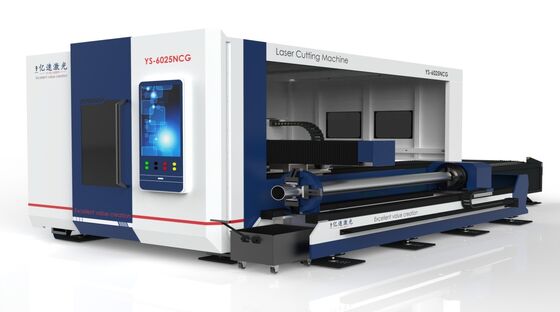 chất lượng  Integrated Fiber Laser Cutting Machine With Large-scale Exchange Table And Surrounding Tube Plate nhà máy sản xuất