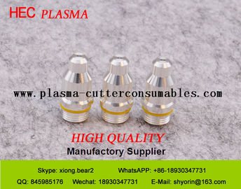 Điện cực cắt plasma hoàn toàn bằng bạc Kjellberg.