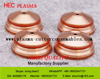 HPR260XD 200A Shield Cap 220761 HPR130 Chất tiêu thụ, Plasma Cutting Shield Cap